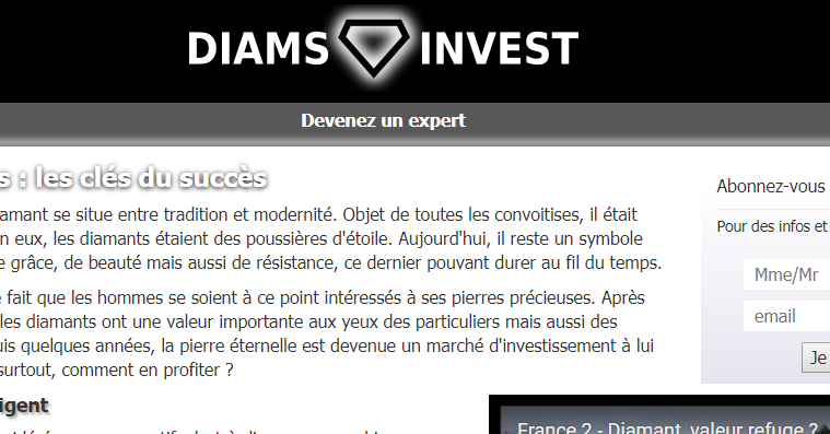 Diamsinvest.fr