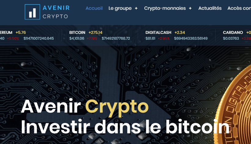 Avenir crypto