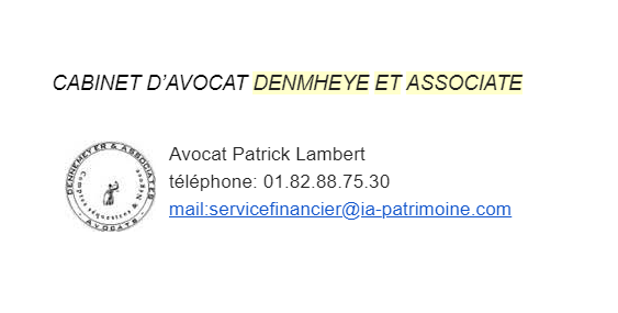 Cabinet d'avocat