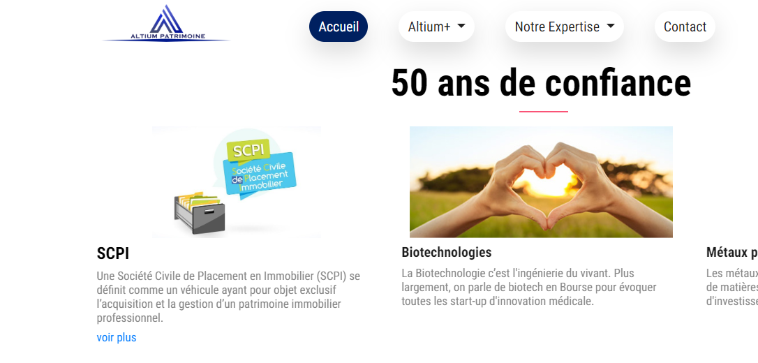 Altium patrimoine