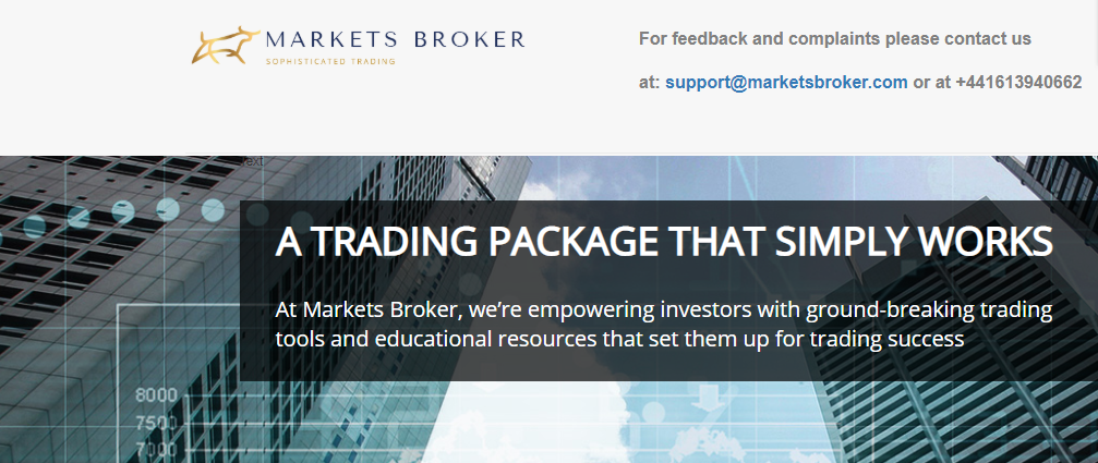 Markets broker