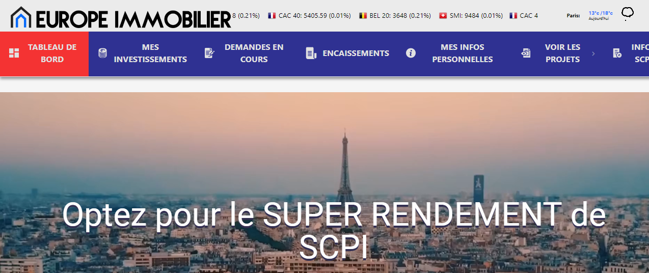 Europe immobilier 1