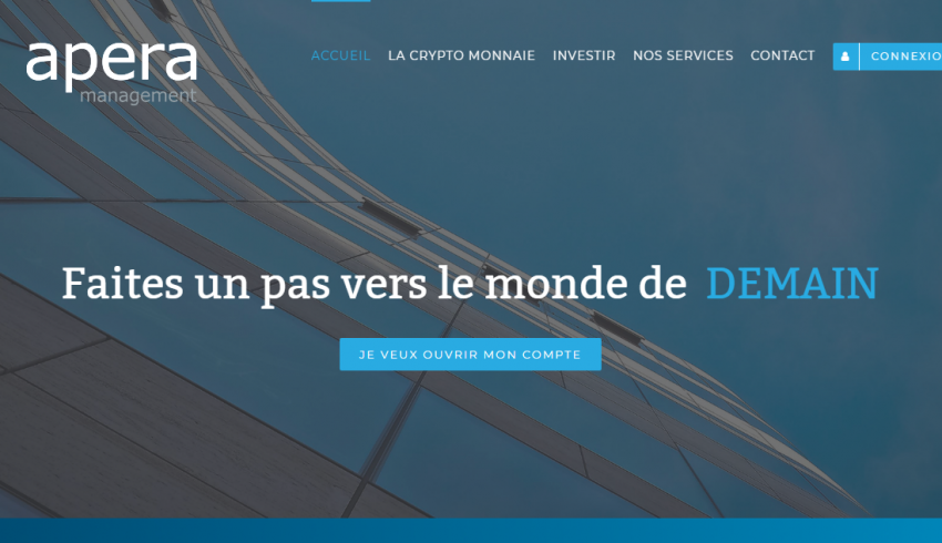 Avis sur Apera-management.com, une arnaque en ligne