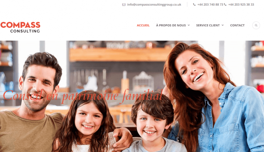 Avis sur Compassconsultinggroup.co.uk, une arnaque en ligne