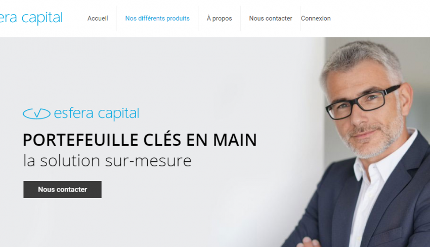 Le site Esfera-capital.com une arnaque