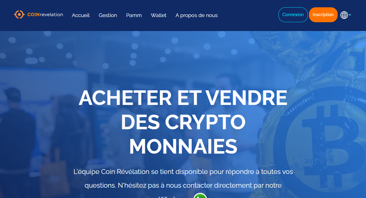 Avis sur le site Coinrevelation.com : une arnaque en ligne