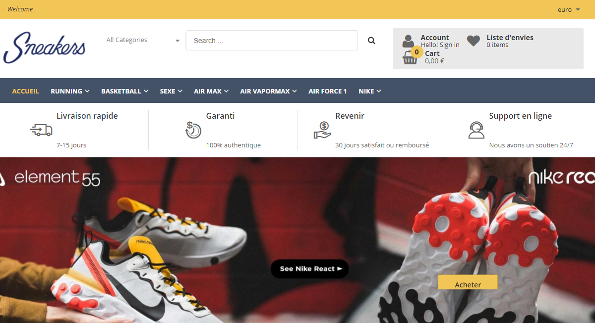 Avis sur Basketskrs.com : un site e-commerce d'arnaque