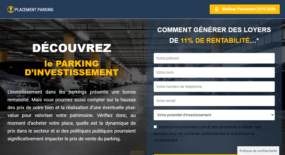 Avis sur Lci-placement.com : un faux site de placement