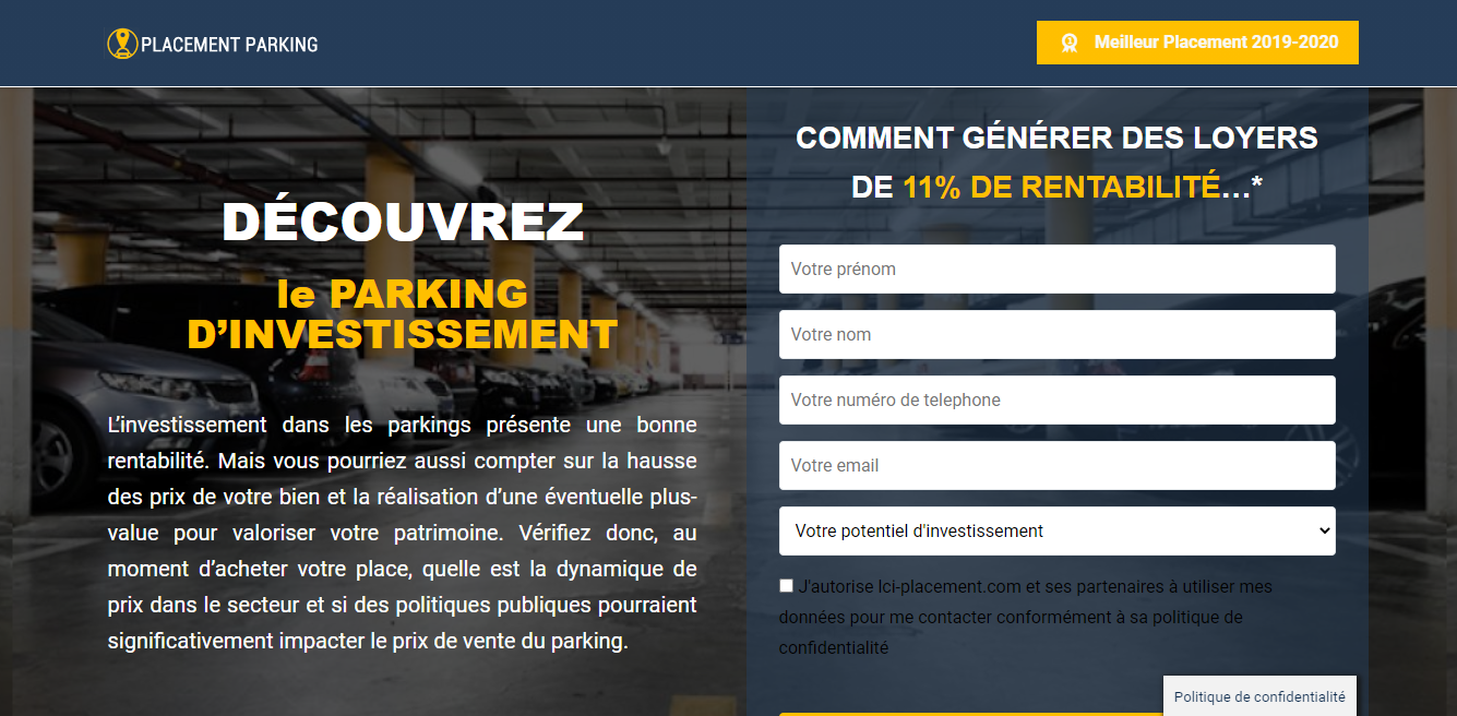 Avis sur Lci-placement.com : un faux site de placement