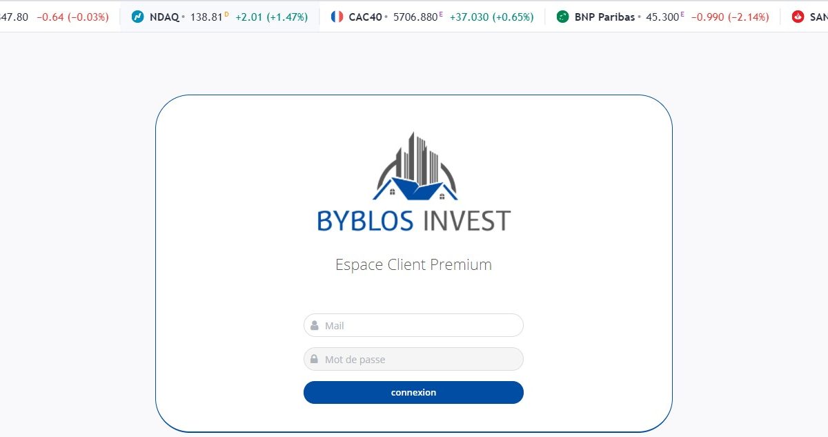 Byblos-holding.com : les arnaqueurs usurpent l’identité de Byblos Invest Holding S.A