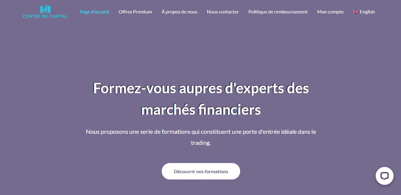 Avis sur Centredecapital.com : se former au trading chez des arnaqueurs