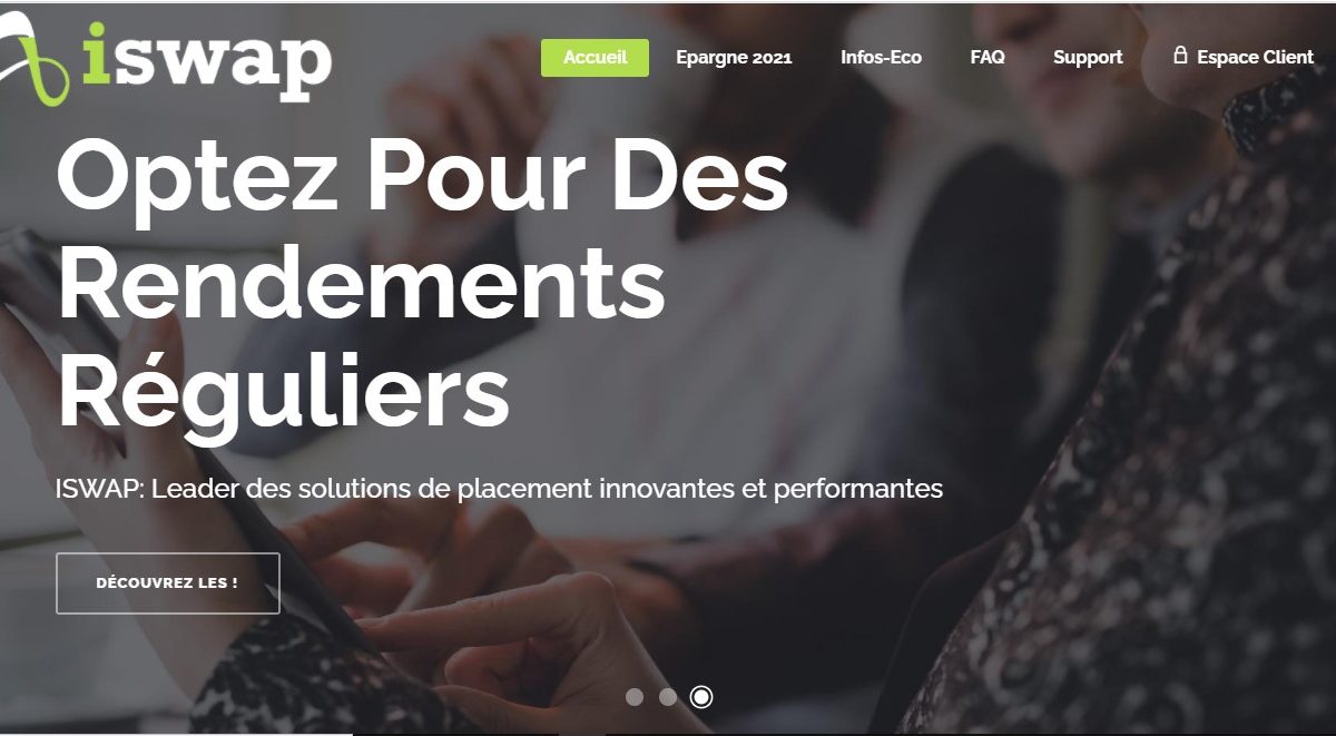 Avis sur Iswap-euro.com : les escrocs usurpent l’identité d’une société régulée