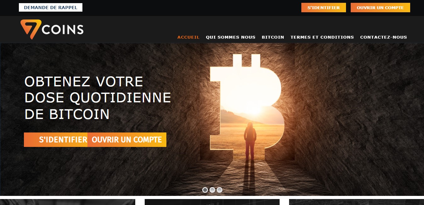 Avis sur Seven-coins.com : grossière tentative d’arnaque