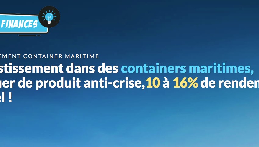 La nouvelle tendance : l’arnaque avec les containers maritimes