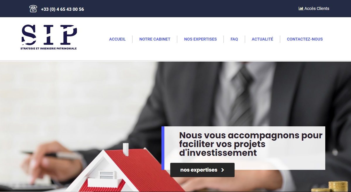 Cabinet-sip.com usurpe l’identité d’une firme d’ingénierie