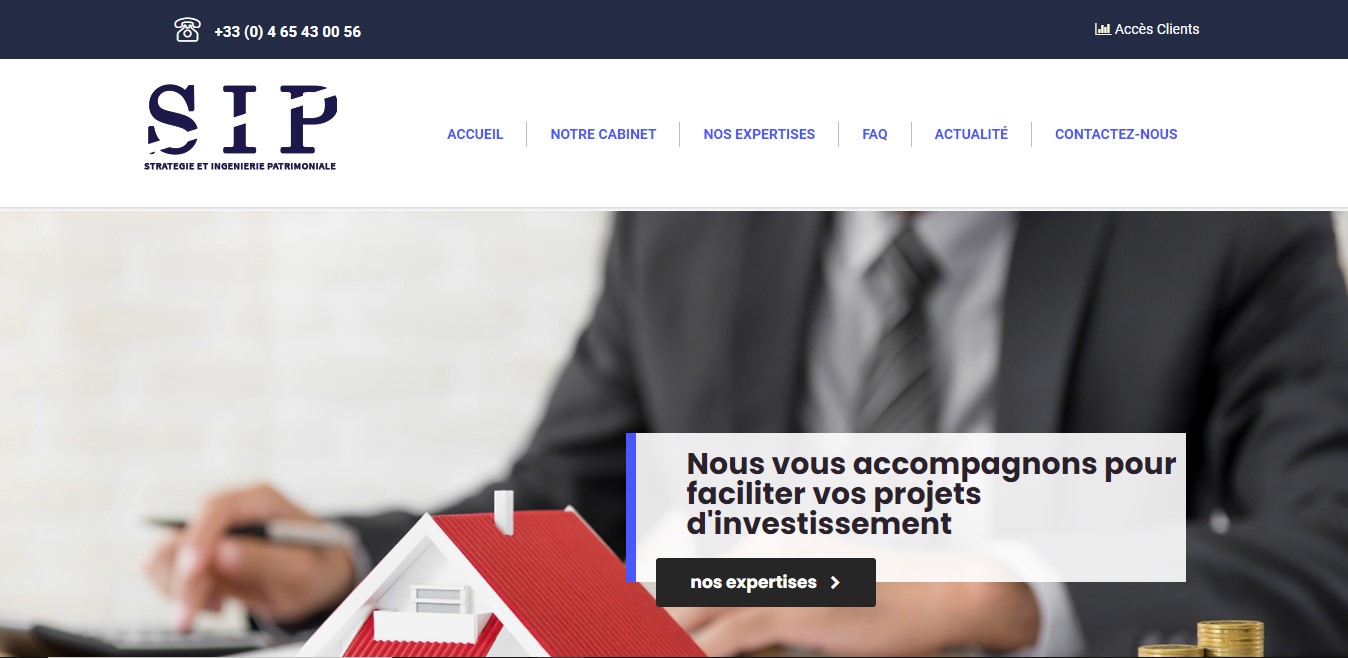 Cabinet-sip.com usurpe l’identité d’une firme d’ingénierie