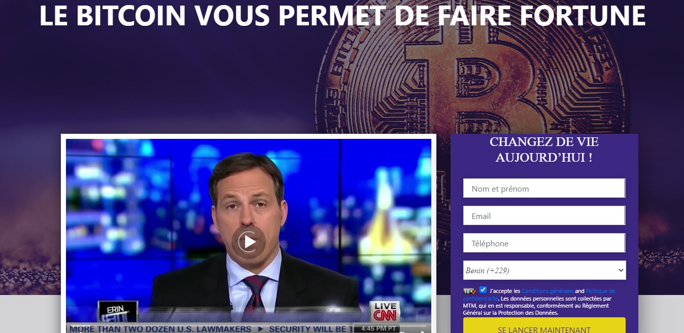 Avis sur Landing.marketstm.com/fr/mtm7_the_bitcoin_revolution_fr : arnaque