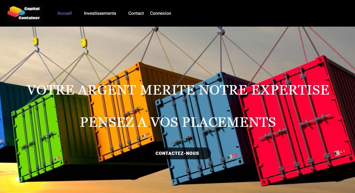 Évitez de faire un investissement sur Capital-containers.com !