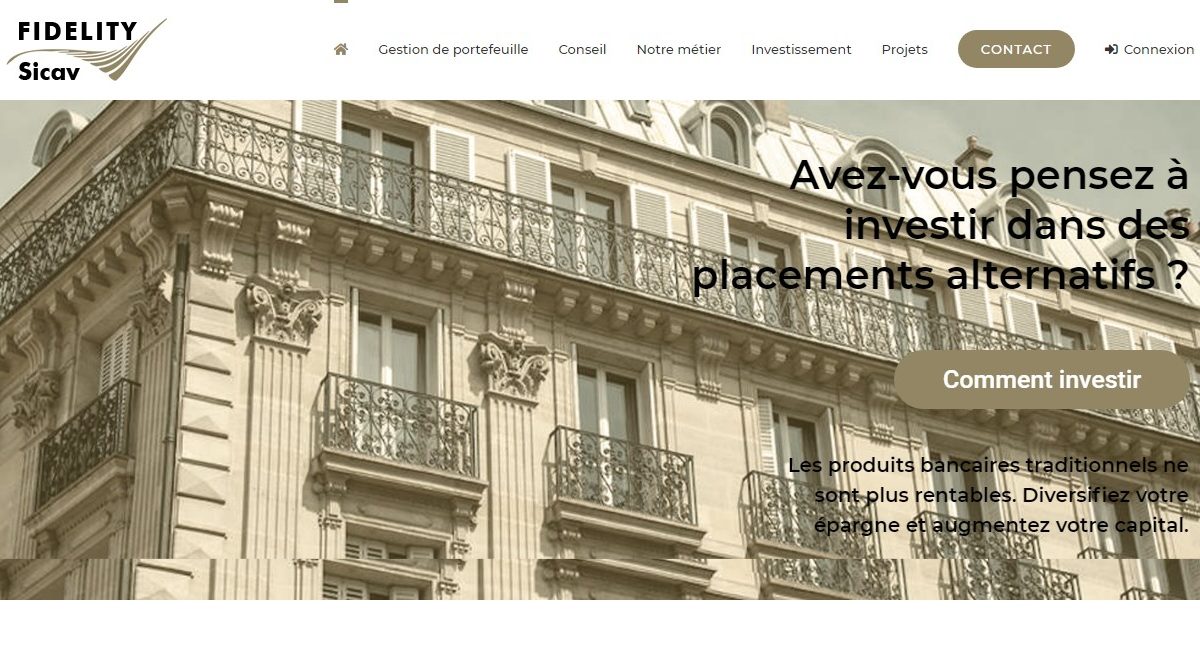 Les arnaqueurs derrière Fidelity-sicav.com manquent ‘’de professionnalisme’’