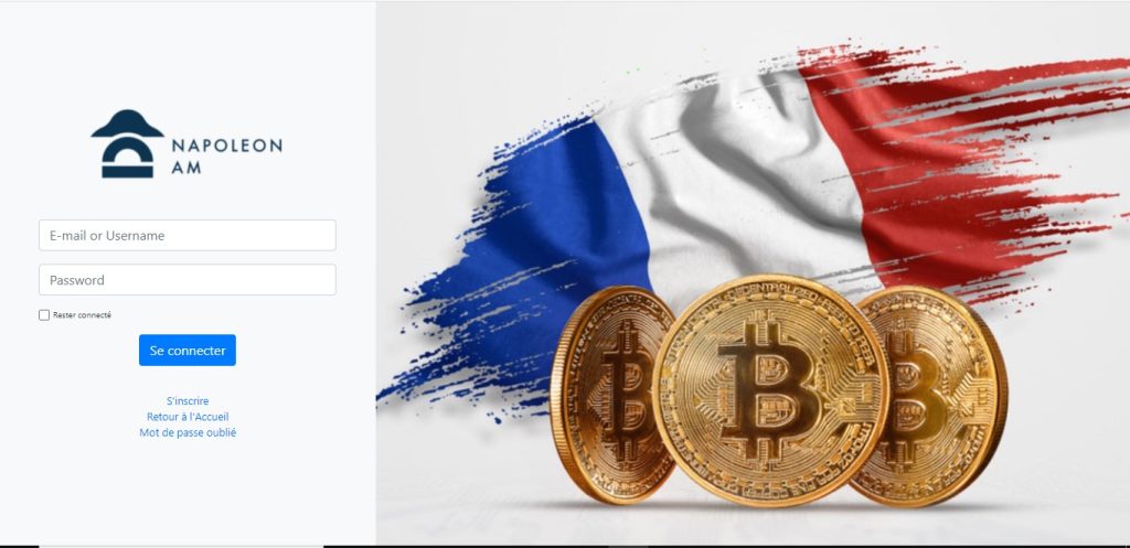Napoleon-am.mywalletaccess.com, un site piloté par des arnaqueurs