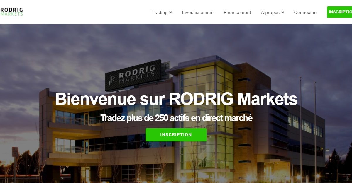 Rodrig Markets, une entreprise imaginaire derrière Rodrigmarkets.com