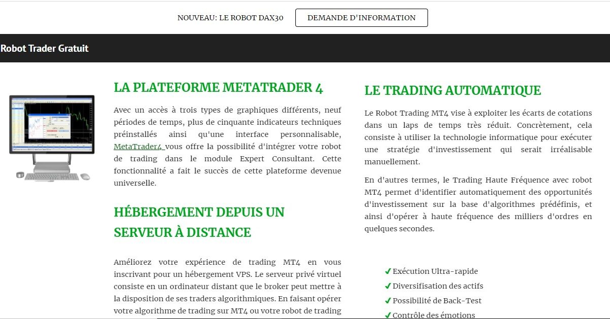 Voici ce qui se cache derrière Algo-trader.online