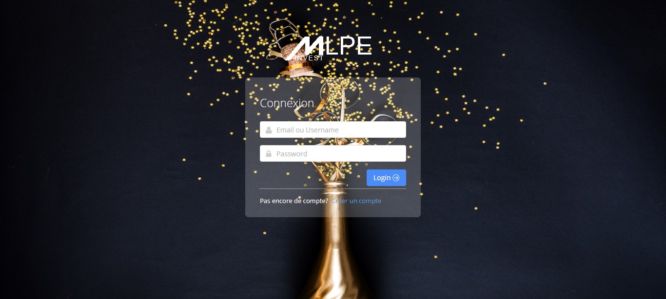 Platform.mlpe-invest.com, un espace de connexion privée pour arnaquer