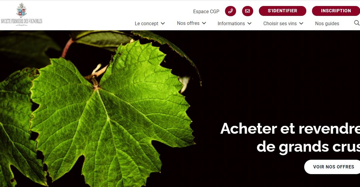 L’arnaque sur le vin fait son retour avec Societe-fermiere-des-vignobles.com