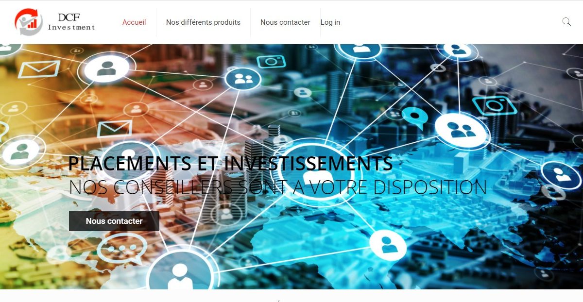 Dcf-investment.com : Un faux site comme tant d’autres