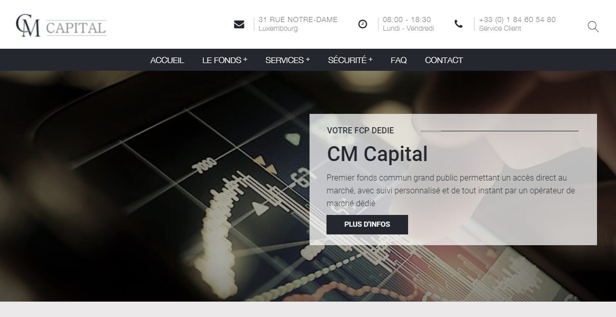Cmcapital-lu.com et Rdf-investissement.com, deux faces d’une même pièce 