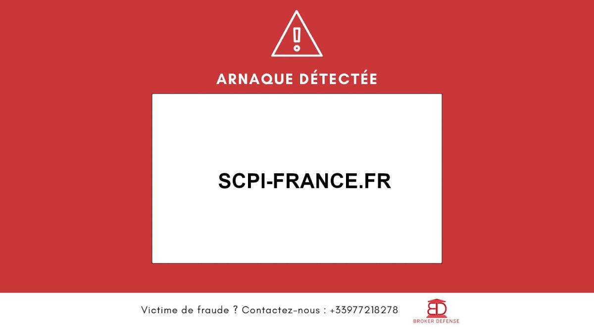 Scpi-france.fr usurpe l’identité de la société Corum pour arnaquer ses clients