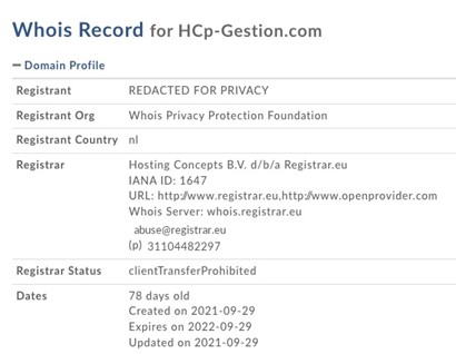 Hcp-gestion.com : Attention, usurpation d’identité !