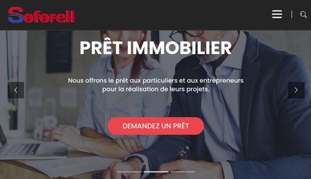 Ne répondez pas aux offres qui conduisent à Soforell-group.com