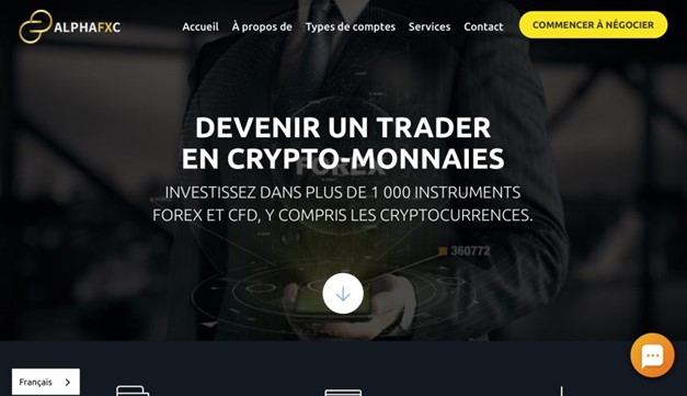 Alphafxc.com est un site (très) dangereux à absolument fuir