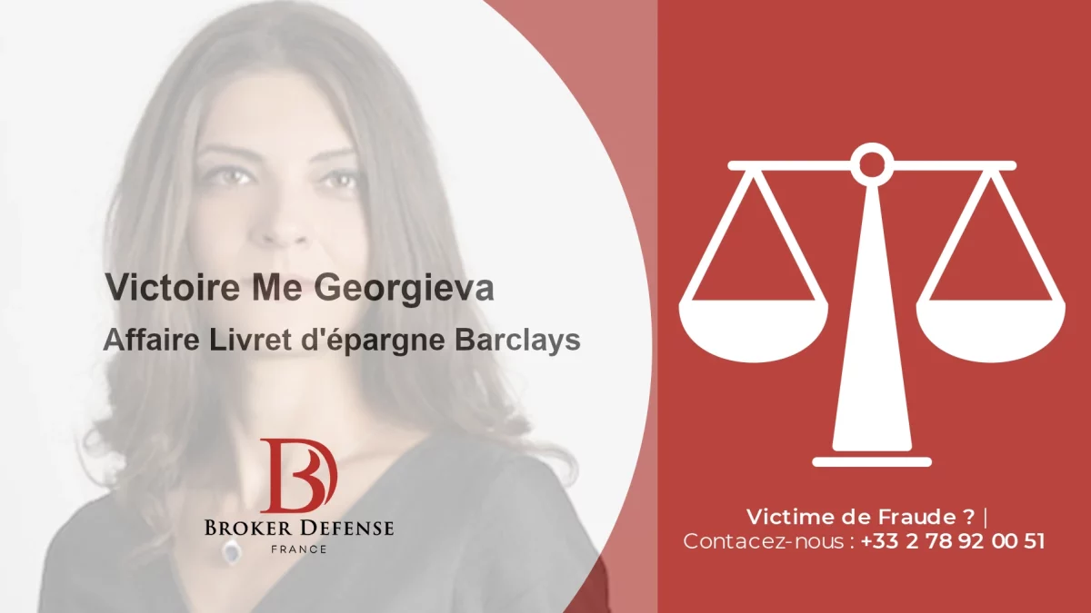 Irina Georgieva - Avocate spécialisée en défense des victimes d'escroquerie - Broker Defense