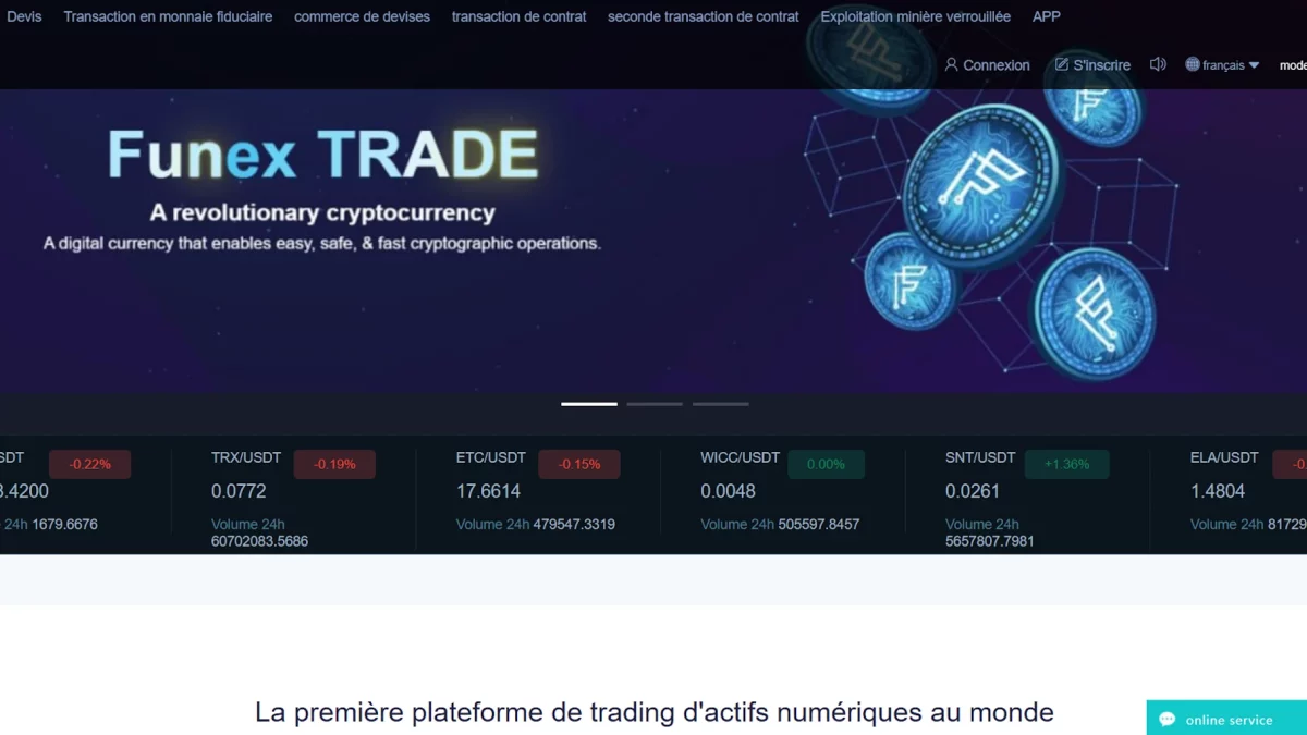 Tradez chez Funex, mais ne demandez pas quoi...