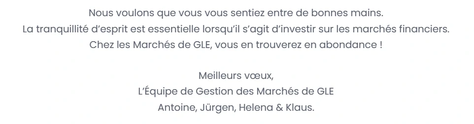 GLE MARKETS dérape totalement avec un message abscons