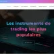 La page d'accueil de l'arnaque Nomacapital.pro