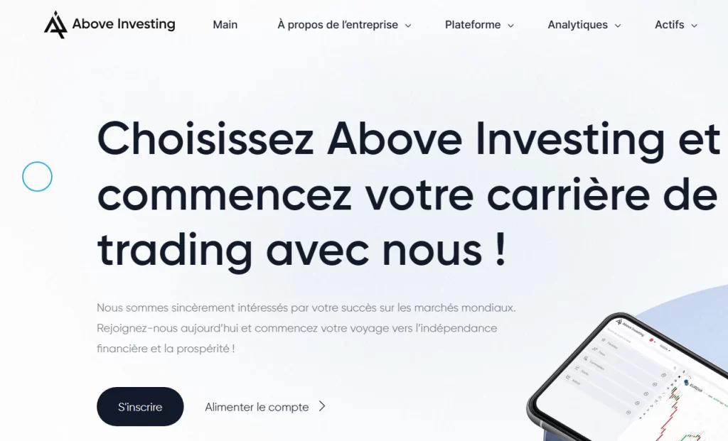 AboveInvesting site douteux