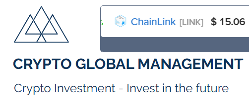  Logo Crypto Global Management - Évaluation de la légitimité du site