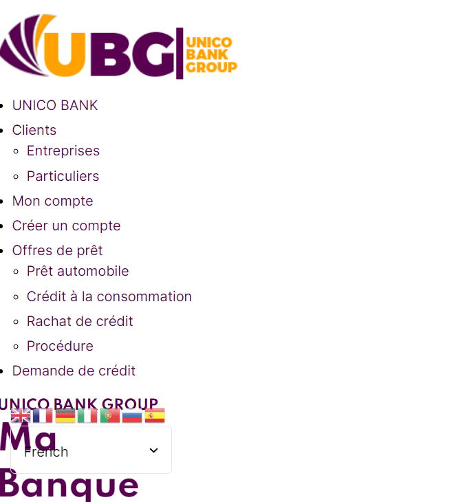 UNICO BANK GROUP - Doute sur l'authenticité