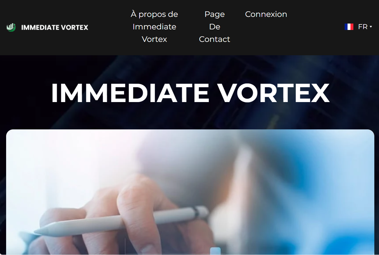 Nous sommes perplexe face aux promesses d'Immediate Vortex