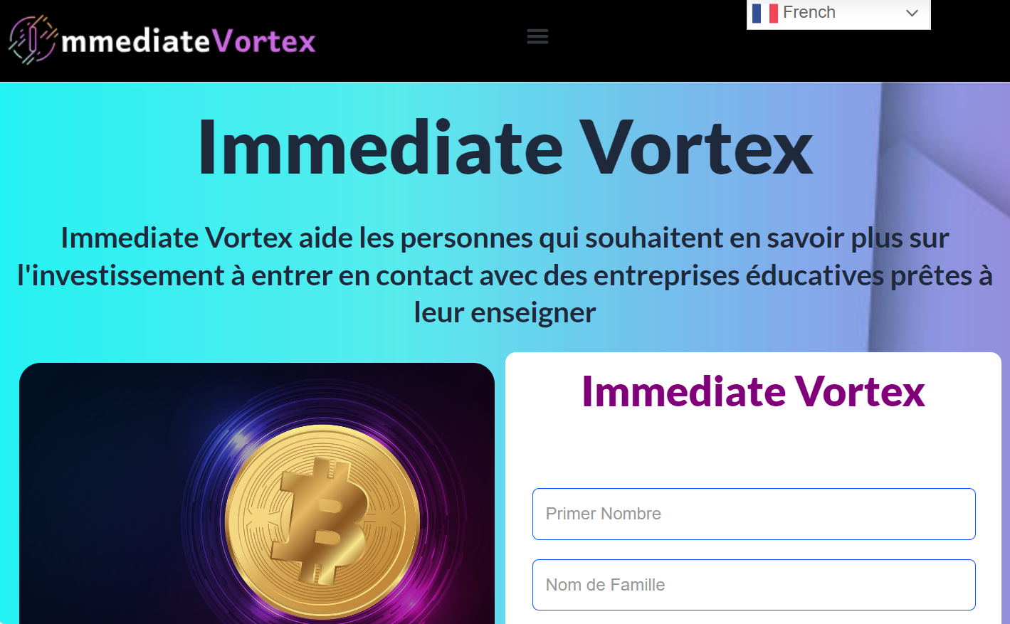 Technologie avancée promue par ImmediateVortex.co