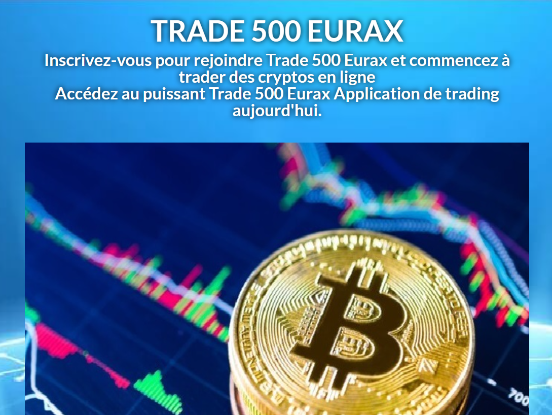 Graphiques manipulés sur Trade 500 Eurax, fausses opportunités de trading