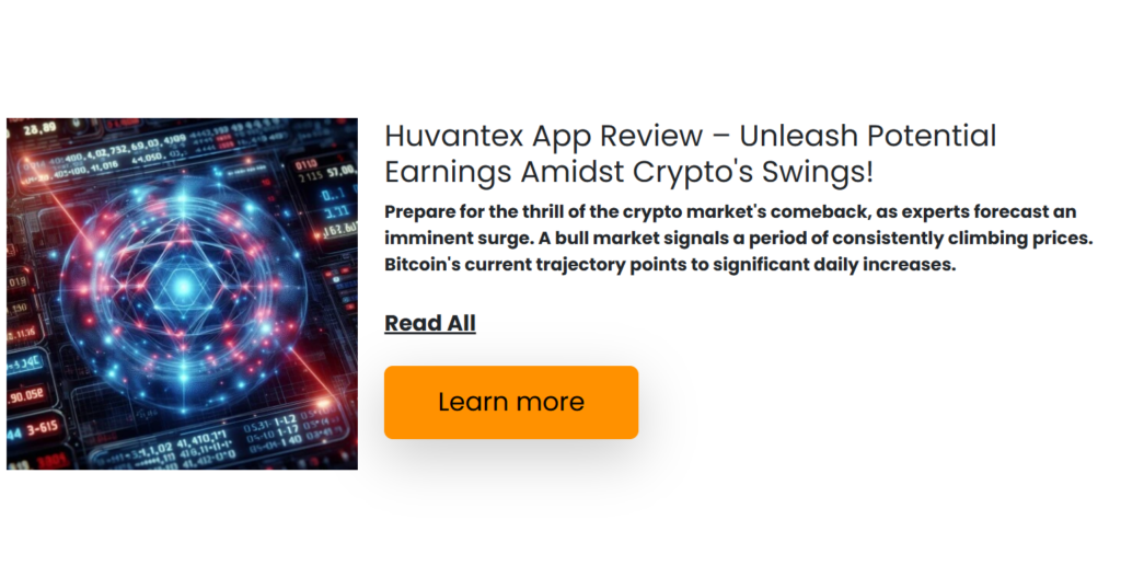 trading crypto – Visuels utilisés par Huvantex pour paraître professionnel