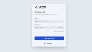 VCXO avis page de connexion du sit