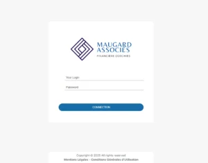 Page de connexion Maugard Associés – Financière Dorchies avis