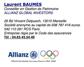 Les coordonnées qu’utilise Laurent Baumes de Allianzglobal-investors.com.